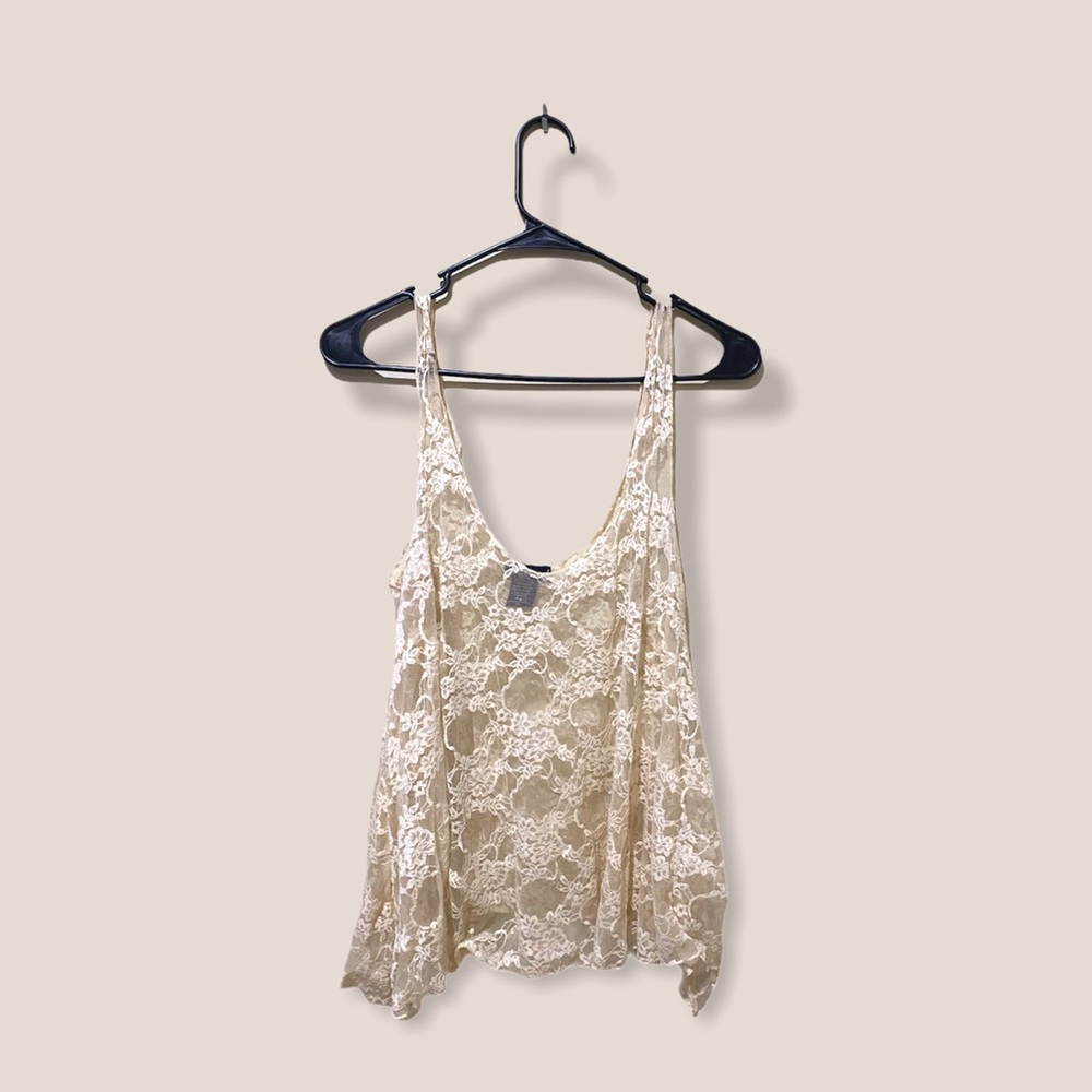 Lace tank